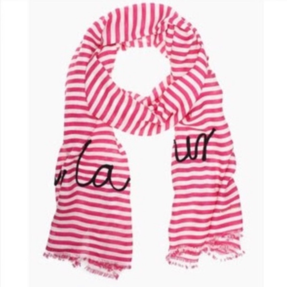Kate spade - bonjour/ ooh la la scarf